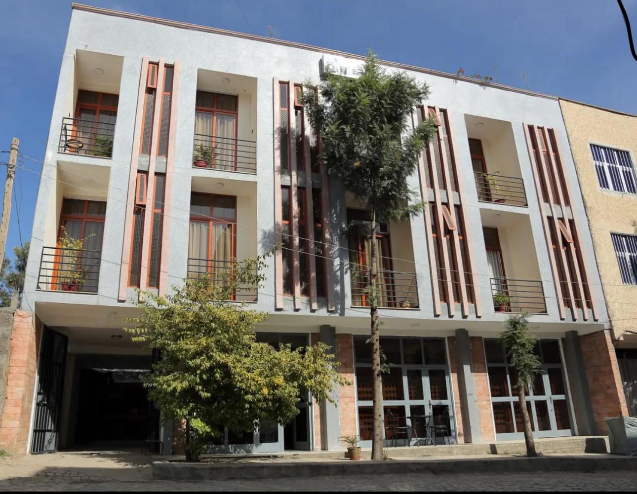 Obelisk Hotel Axum Āksum Exteriör bild