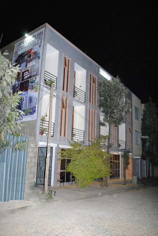 Obelisk Hotel Axum Āksum Exteriör bild