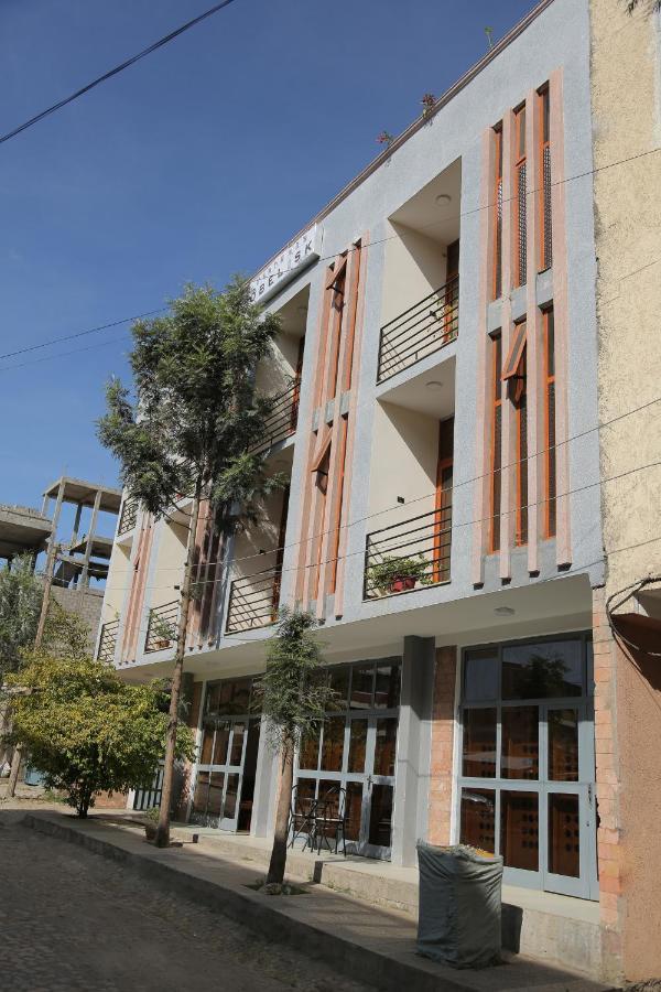 Obelisk Hotel Axum Āksum Exteriör bild